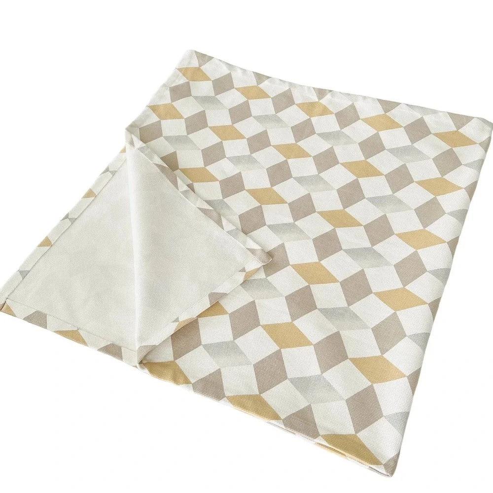 IKEA GOKVALLA Geo Print Multicolor Rug 2' 7